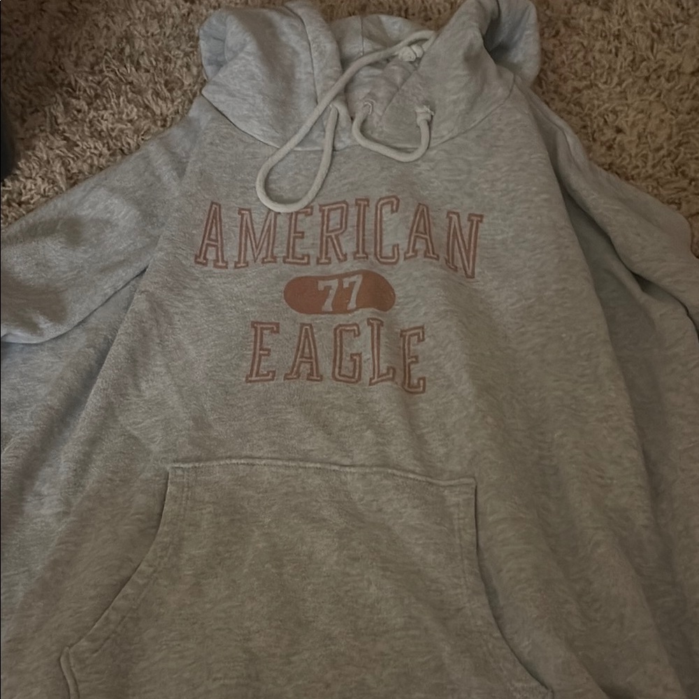 American Eagle Gray Hoodie